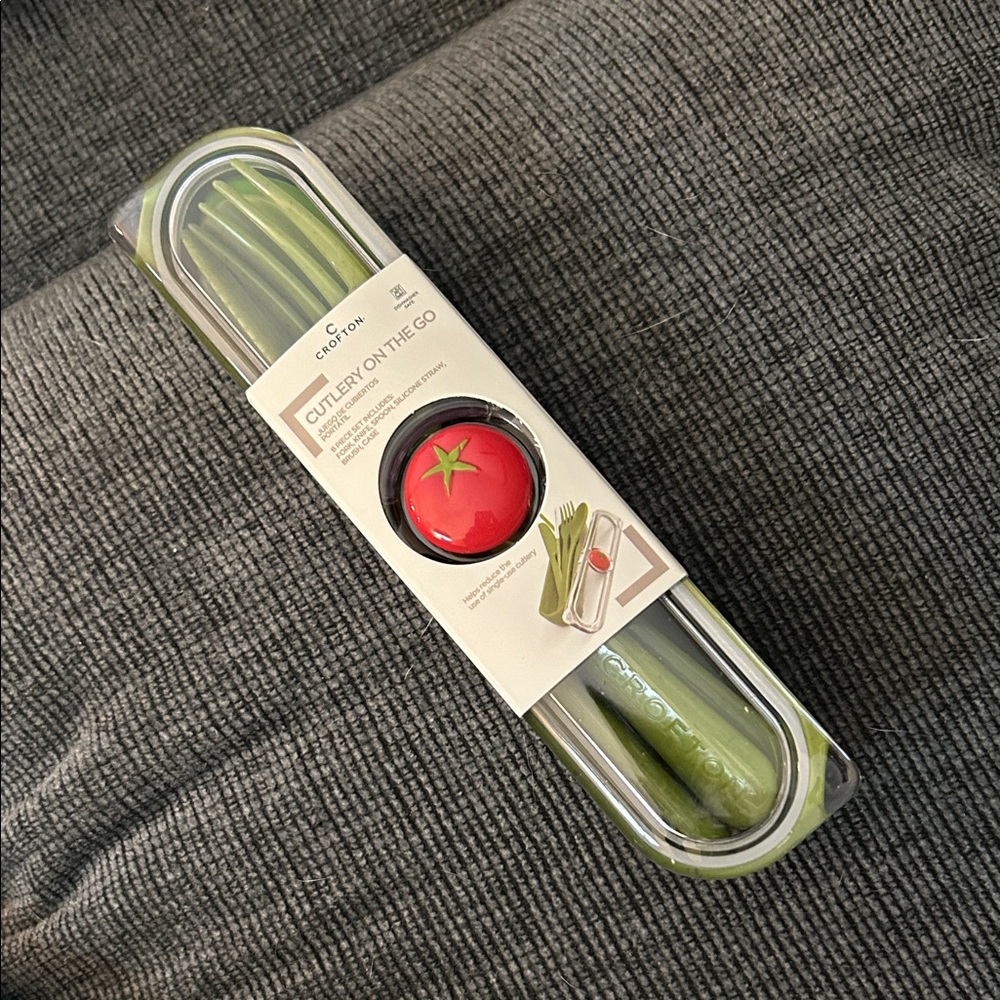 Crofton Portable Cutlery Set - Tomato